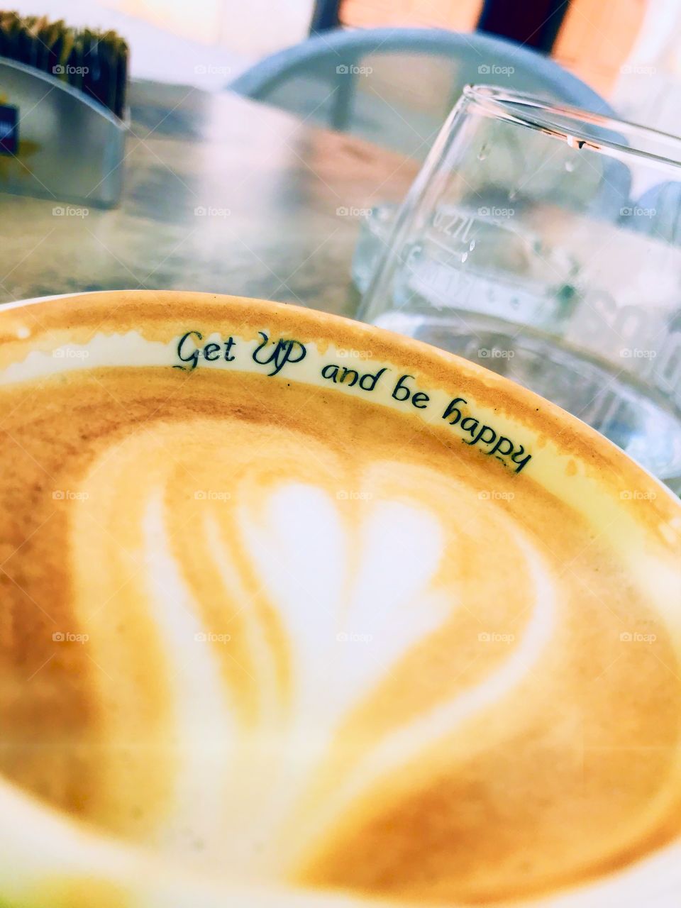 Get up and be happy!