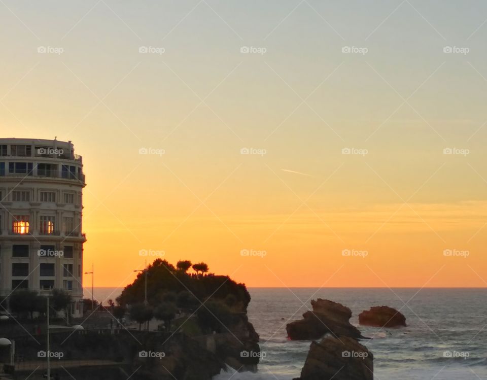 sun through the window