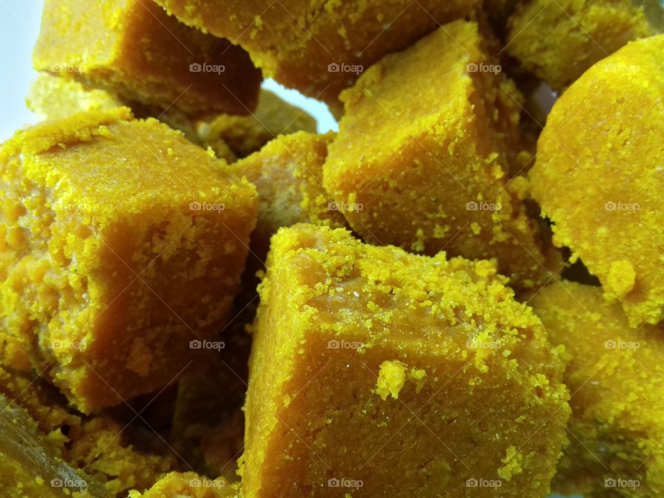 sweets! angular sweets in yellow color.