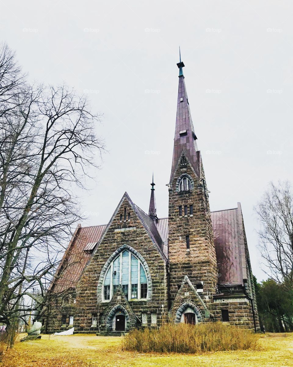 The church of St. Mary Magdalene (Finnish Koiviston kirkko) is a former Lutheran church in Primorsk, designed by Josef Stenbeck in the style of Northern Art Nouveau.Primorsk,Leningradskaya oblast,Russia 🇷🇺