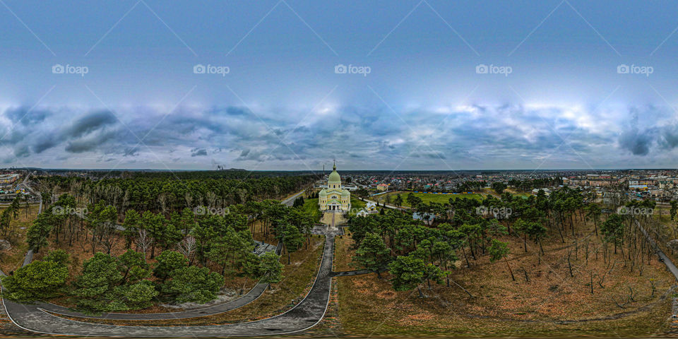 Панорама, церква, Україна 