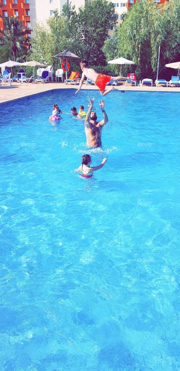 Family Holiday Hotel Pool Majorca