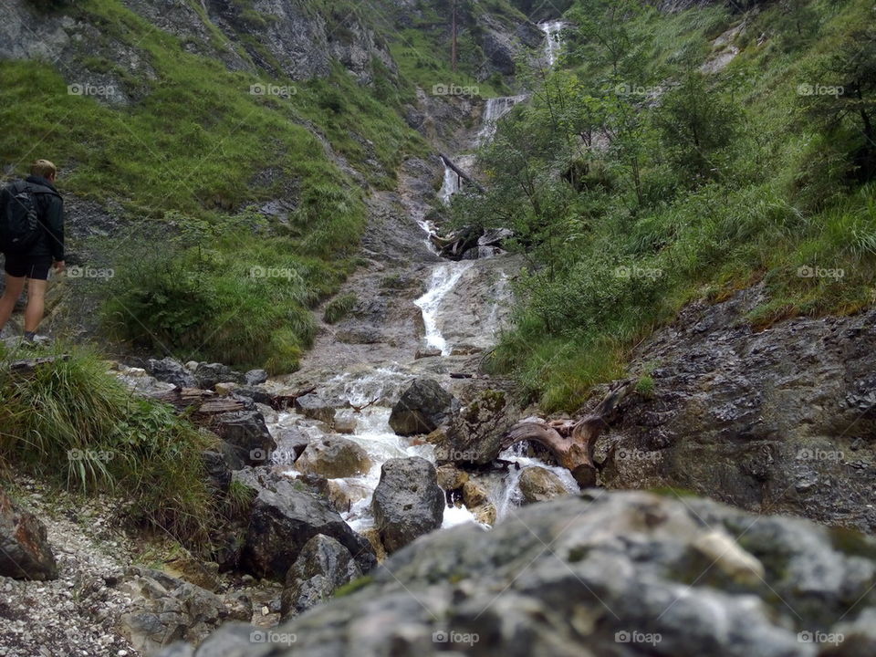 Wasserfall Alpen