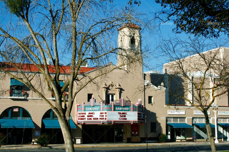 Movie theater in town 