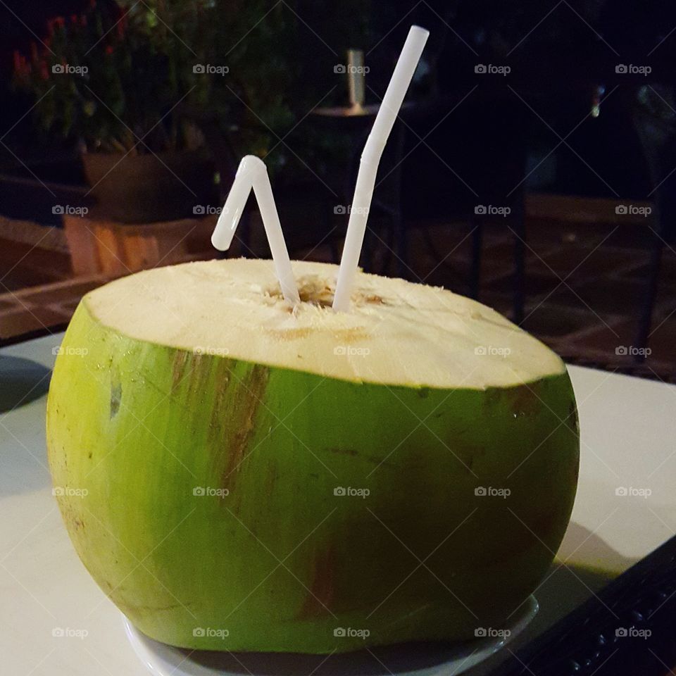 coconut water