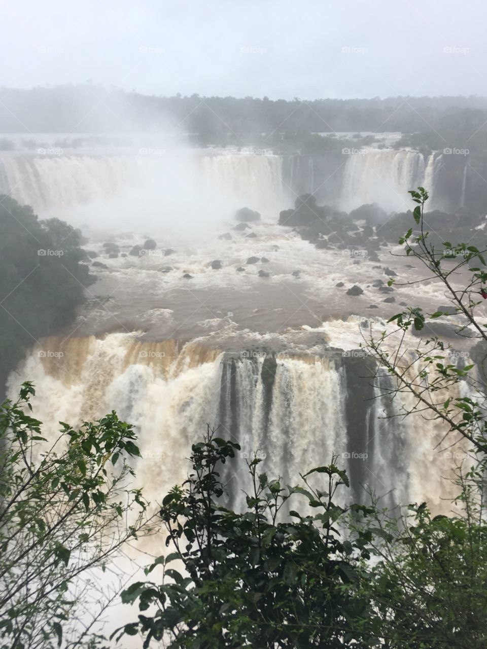 Waterfalls of Iguaçú 
