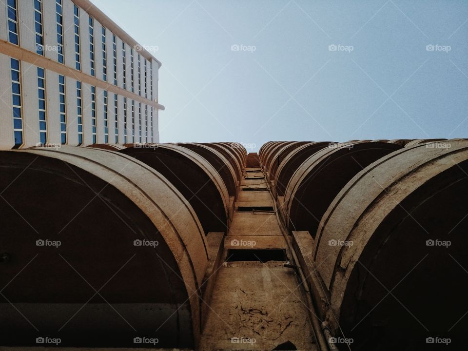 Just before demolition