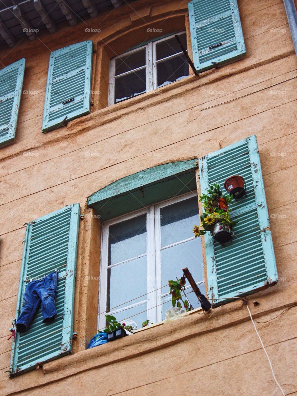 The window . Window in Italy 