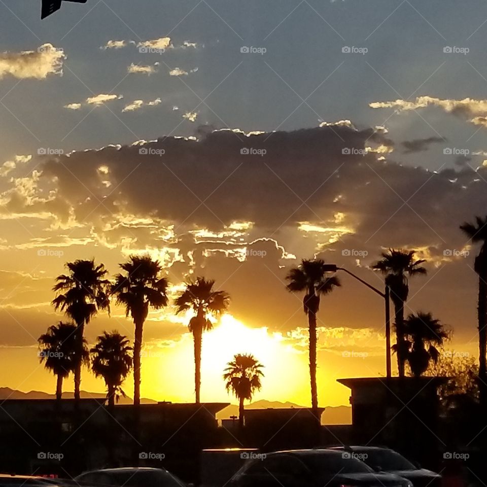 Sunsets in Vegas