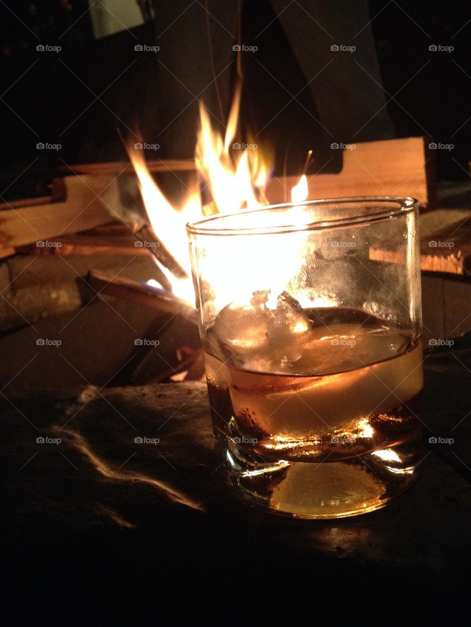 Fire and whiskey