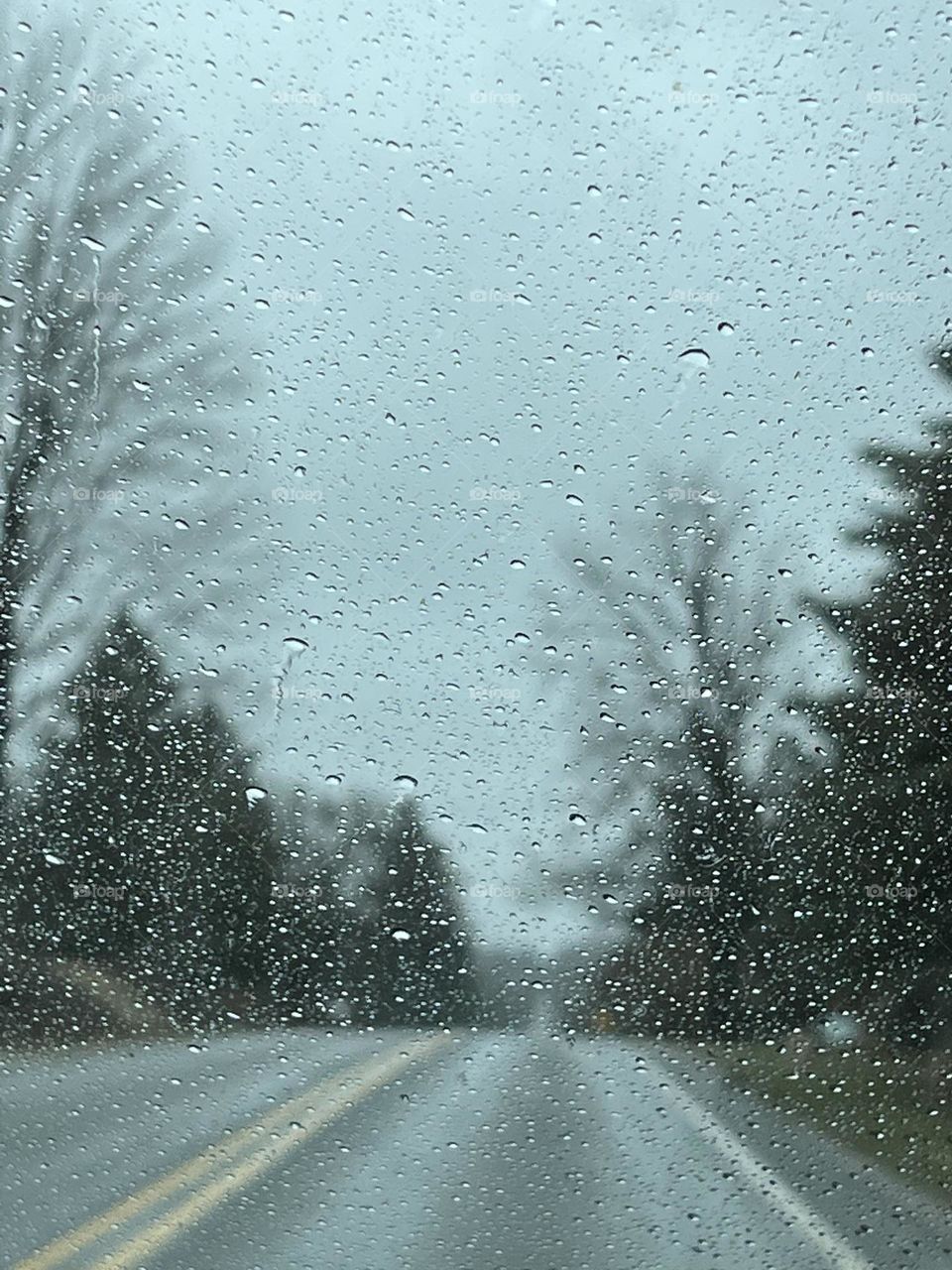 Raindrops on the window