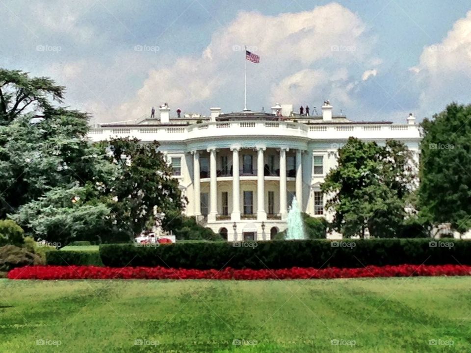 Front of The White House