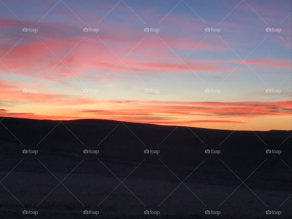 North Dakota sunrise 