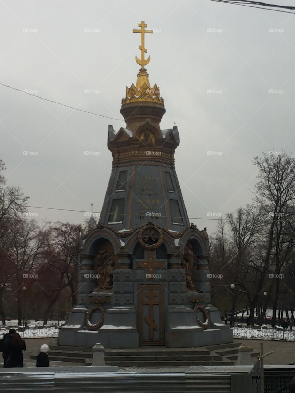 A monument in Moscow