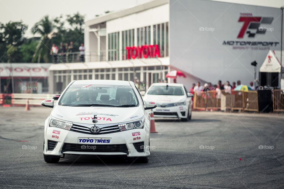 Toyota vios car show 