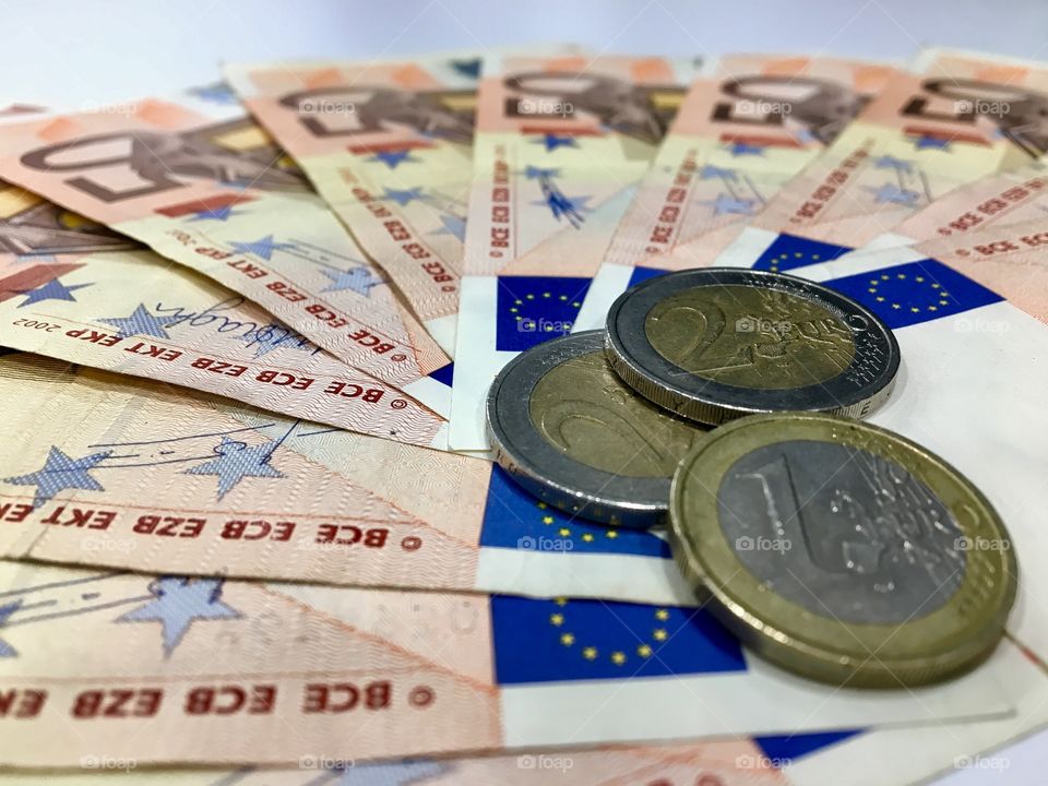 Money, cash, euro