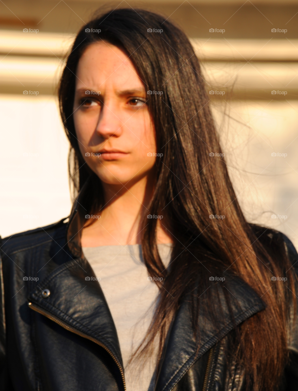 girl model cool portrait by lightanddrawing