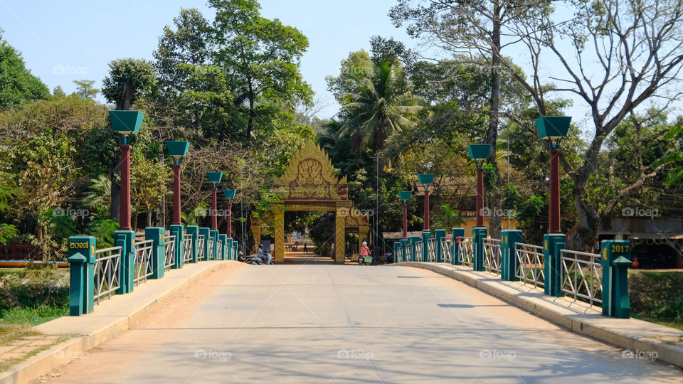 Cambodian bridge
