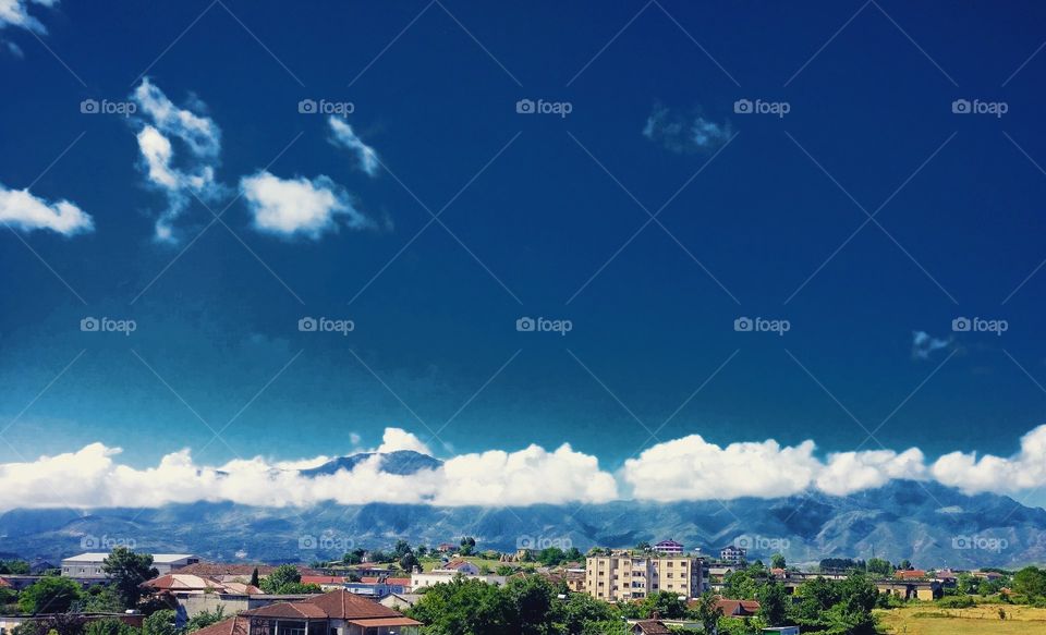 #hometown #balcony #view #Burrel #Albania
