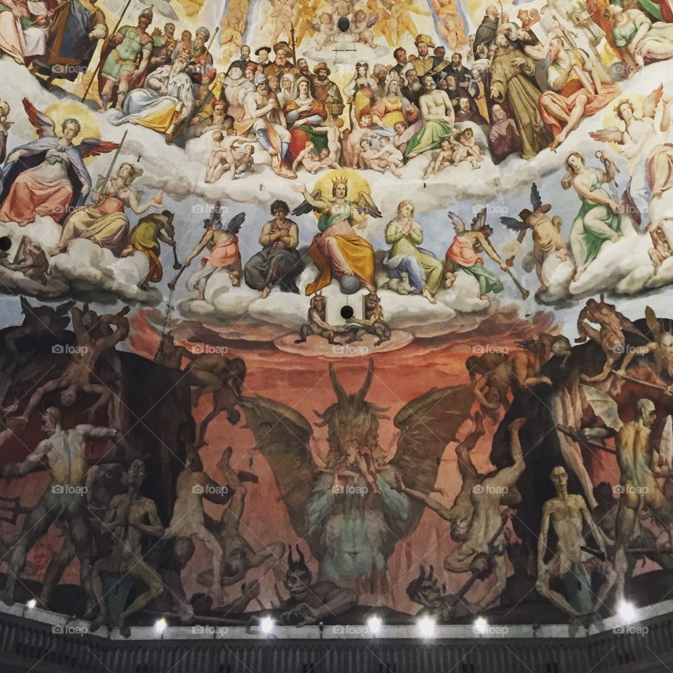 Inside the Duomo. Florence. 