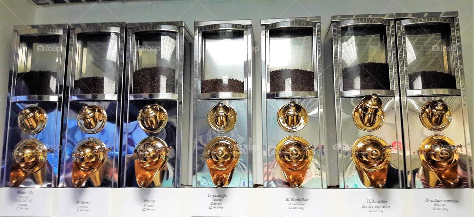 Assortment of Coffee Containers