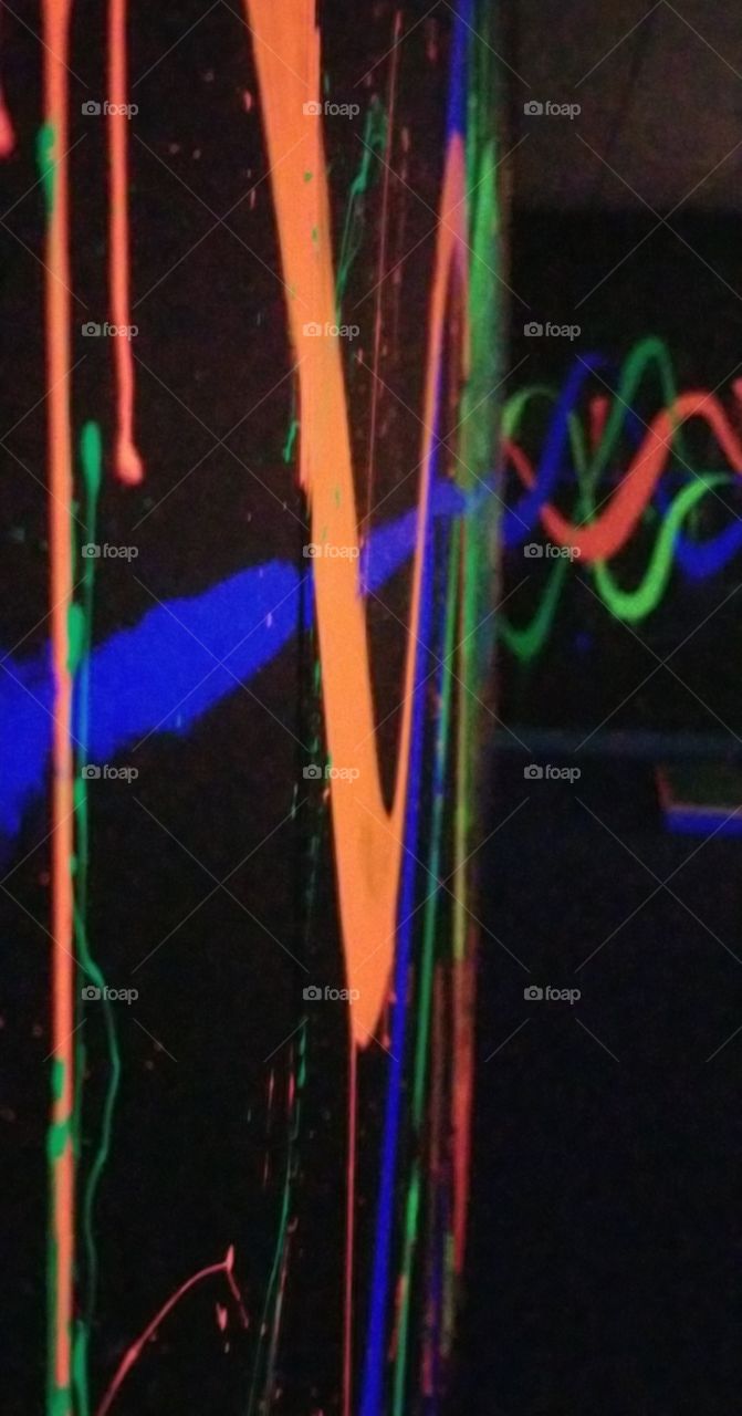 Glow in the dark golf