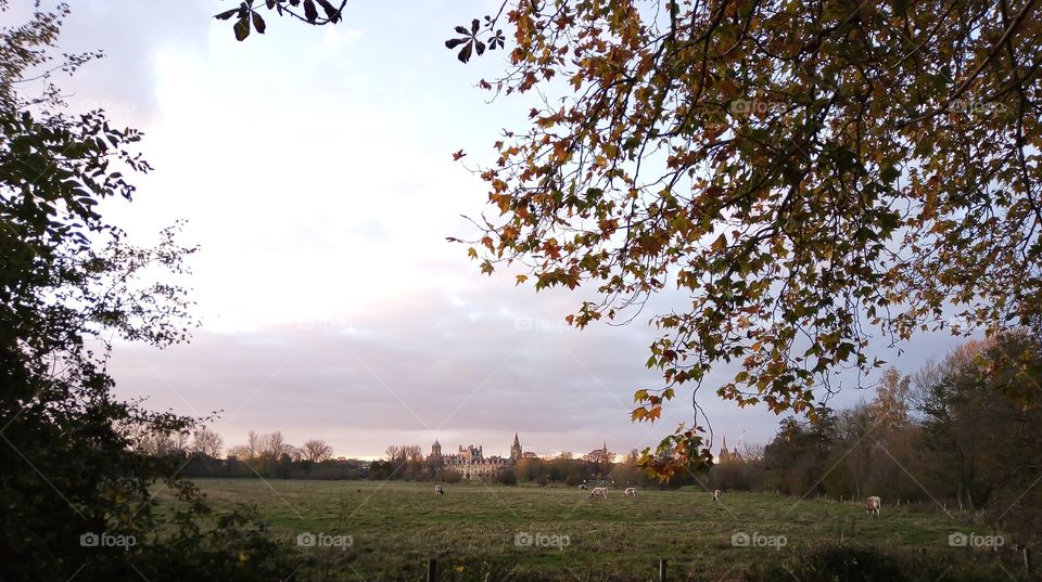 Oxford England autumn