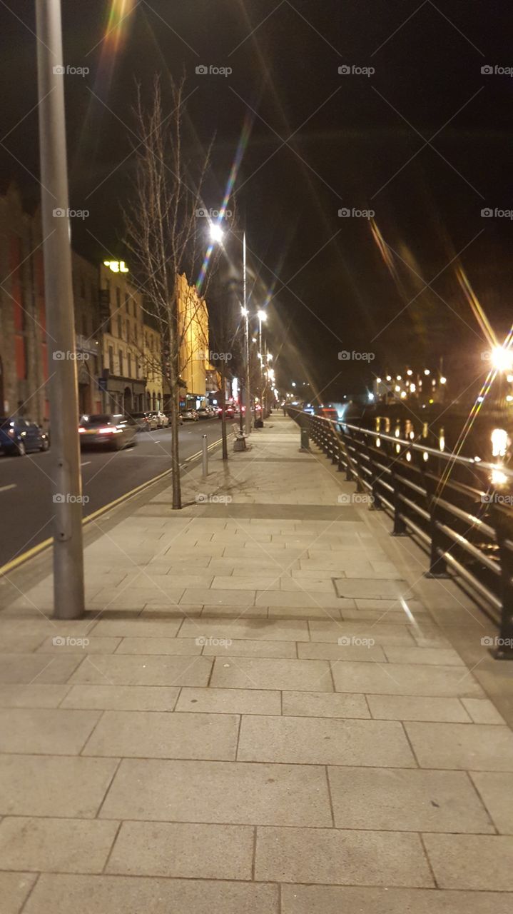 Evening walk in Newry town