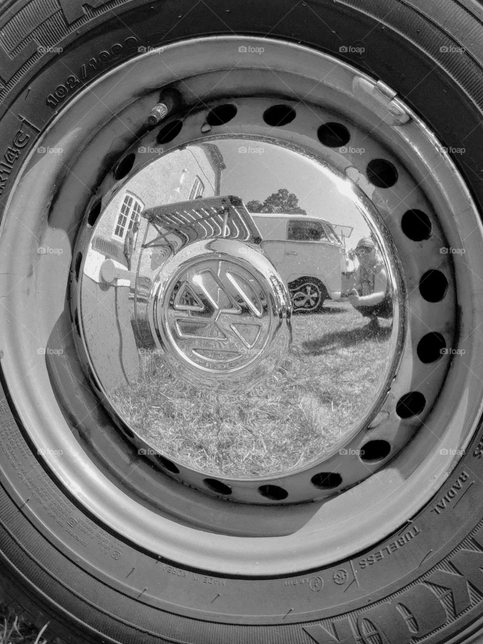Oldtimer auto rad car Auto Felge Radkappe spiegel rund