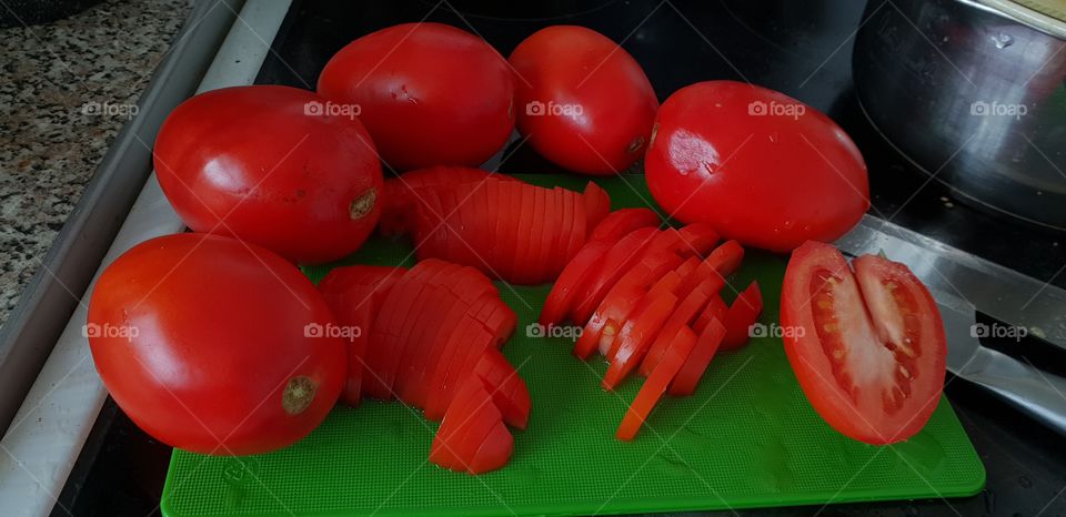 Fresh tomatoes