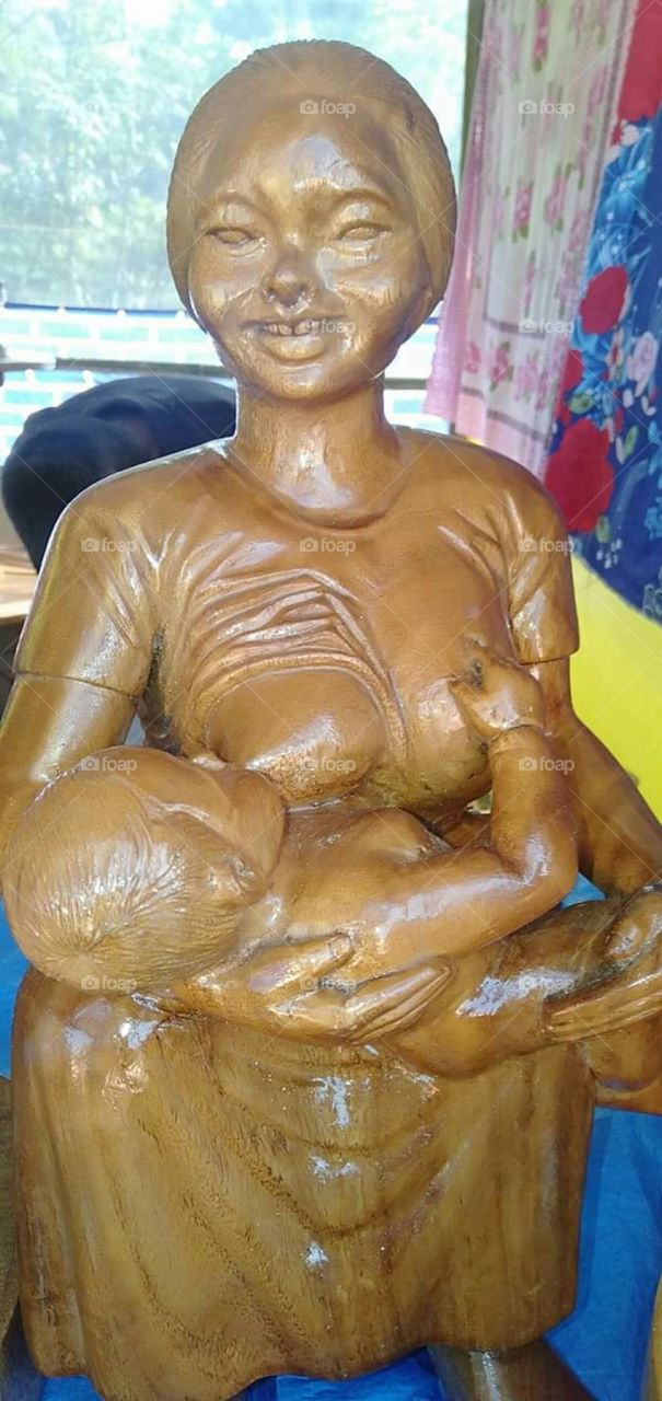 Natural handmade by wood