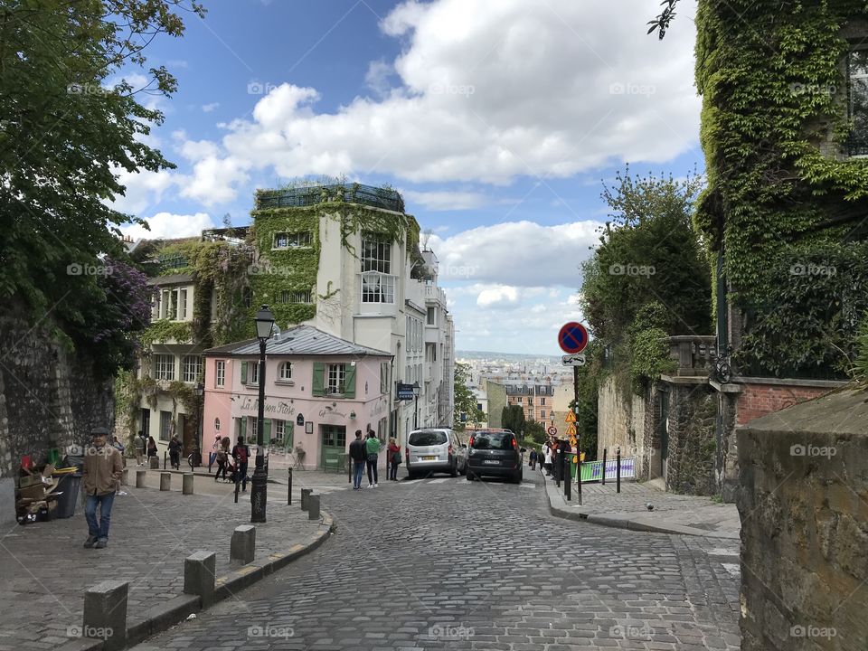 Discovering Paris. Montmartre