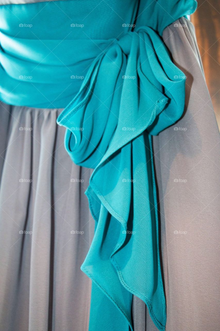 Bridesmaids dress detail