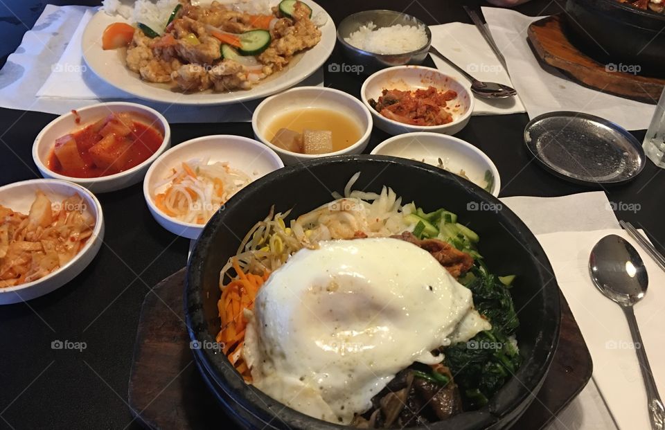 Korean cooking