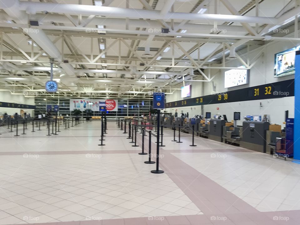 Malmö airport in Sturup Sweden.