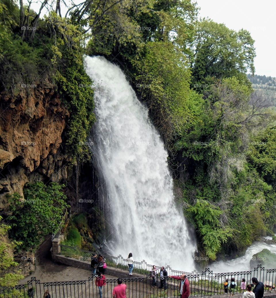 Waterfall in Edessa, Greece