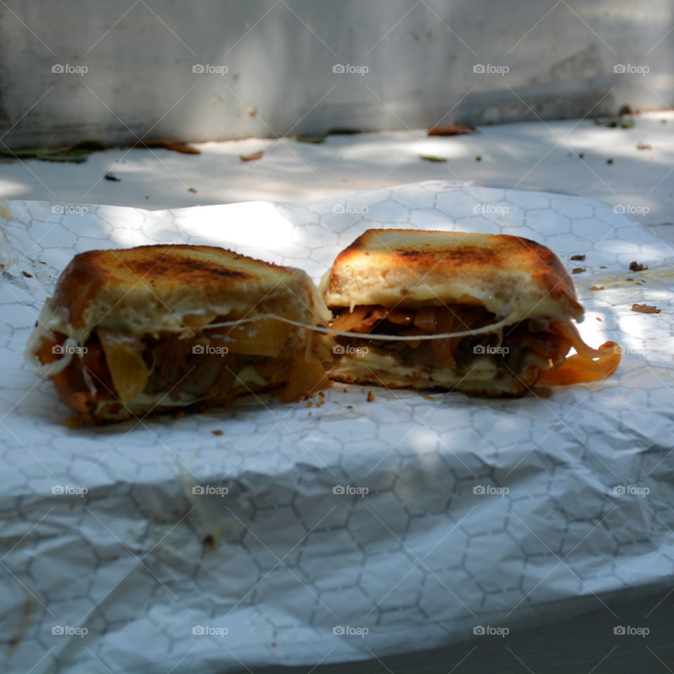 Street Food is ready to eat food or drink sold by a vendor or hawker, in street or other public place, such as a market or fair. I often buy Street Food from a portable food booth, food cart or a food truck! Yummy, yum!