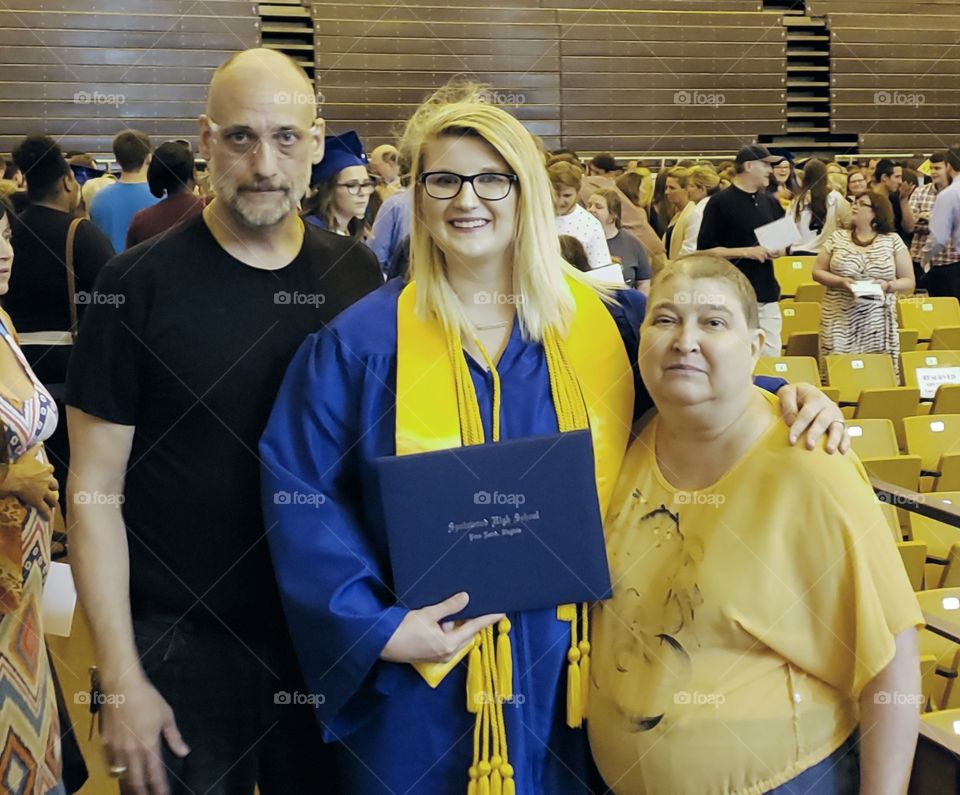 She Graduated! Congratulations!