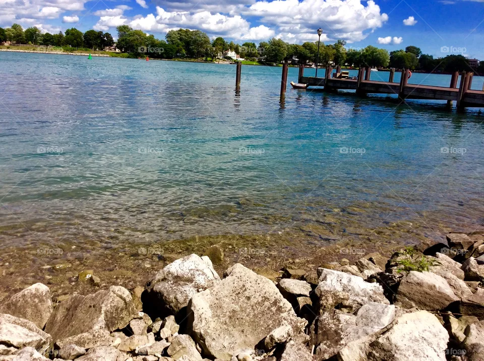 Lake edge