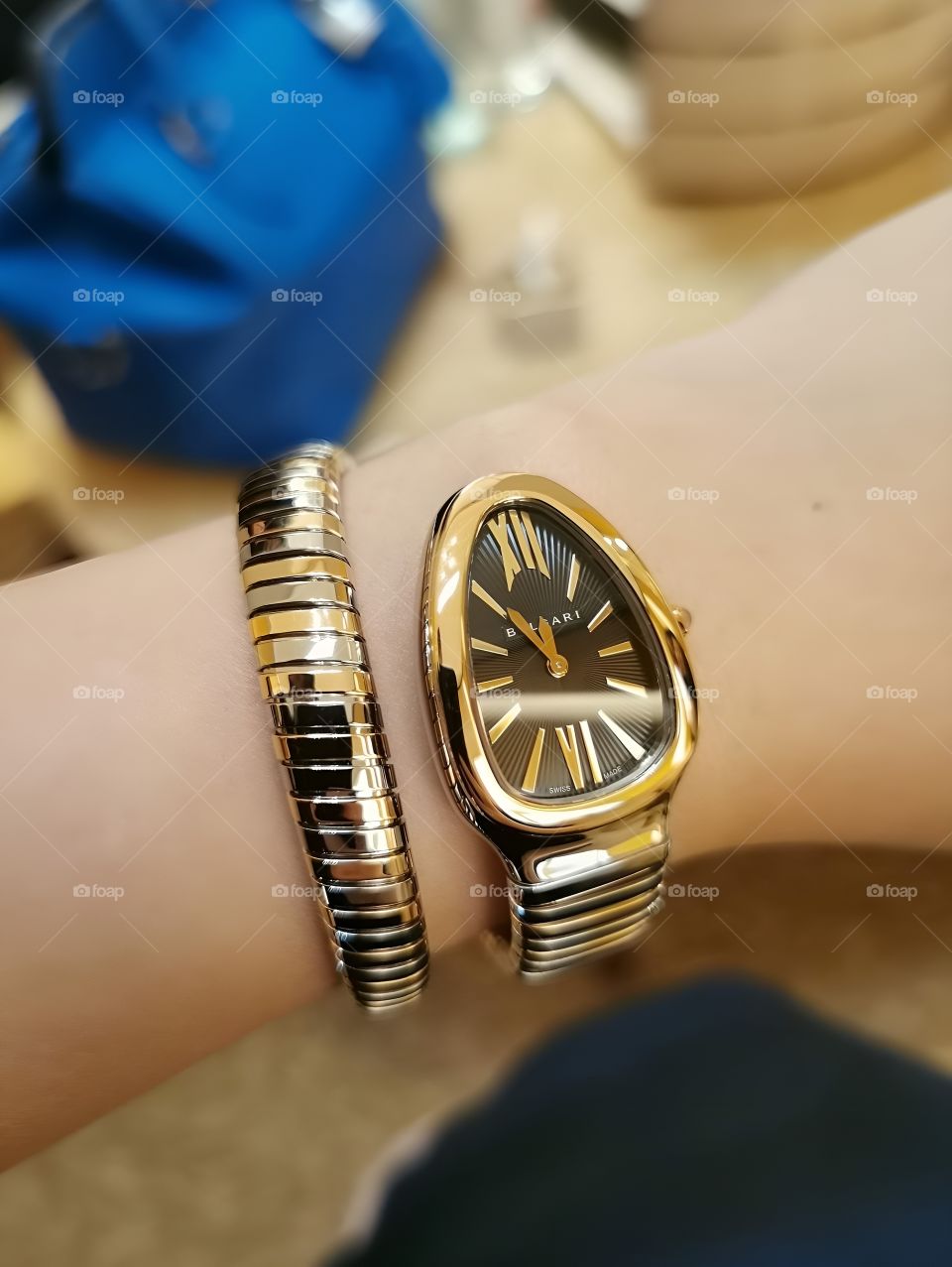 bvlgari snake watch collection