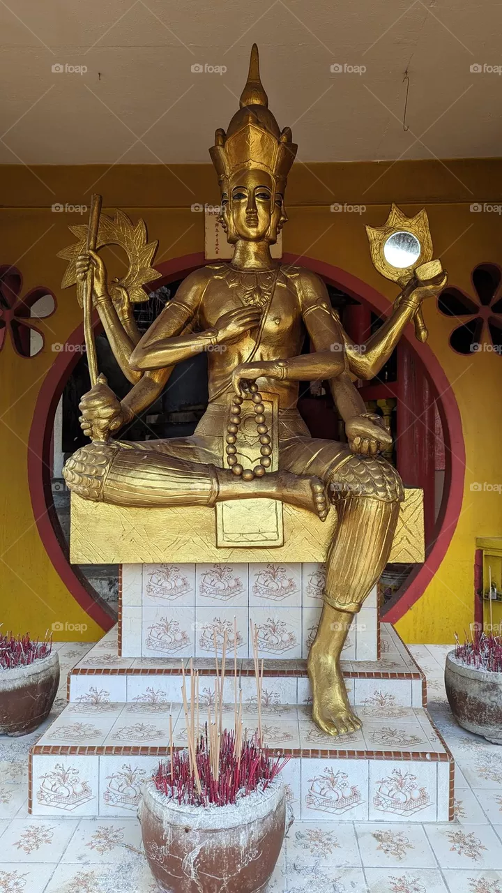 Temple Statue