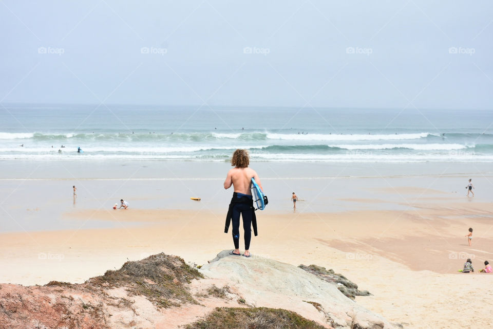 surfer and the ocean