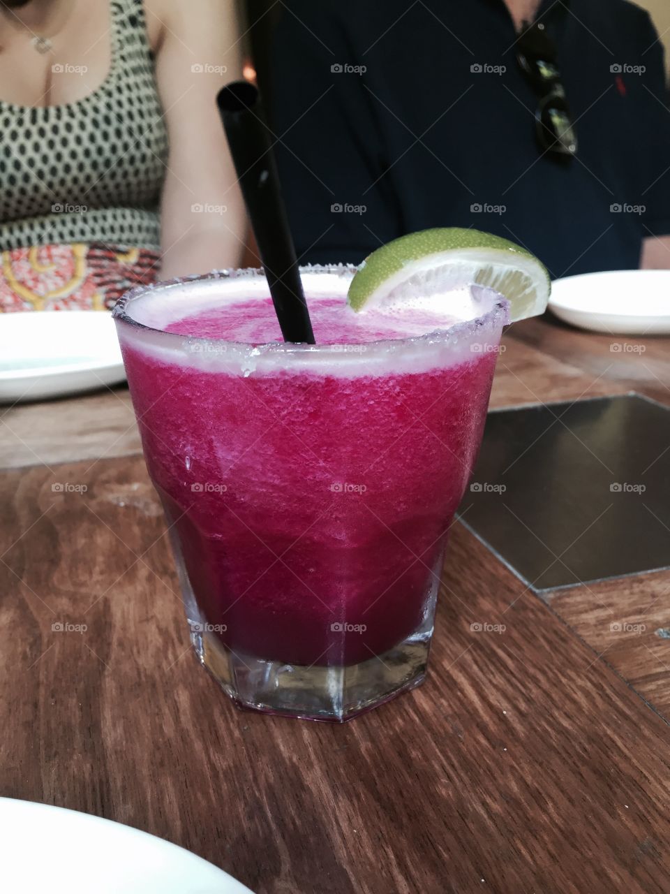 Prickly Pear Margarita. Refreshing drink in NYU neighborhood