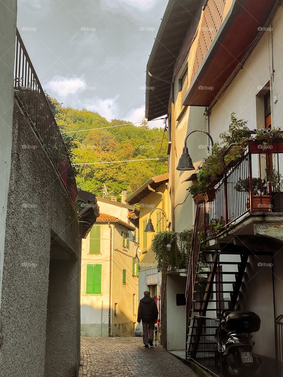 ‏“Life’s alleys carry his silence, wisdom, and memories. 