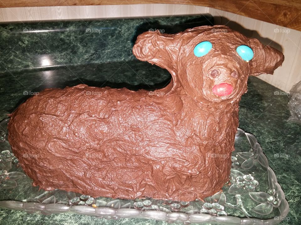 Easter Lamb Cake