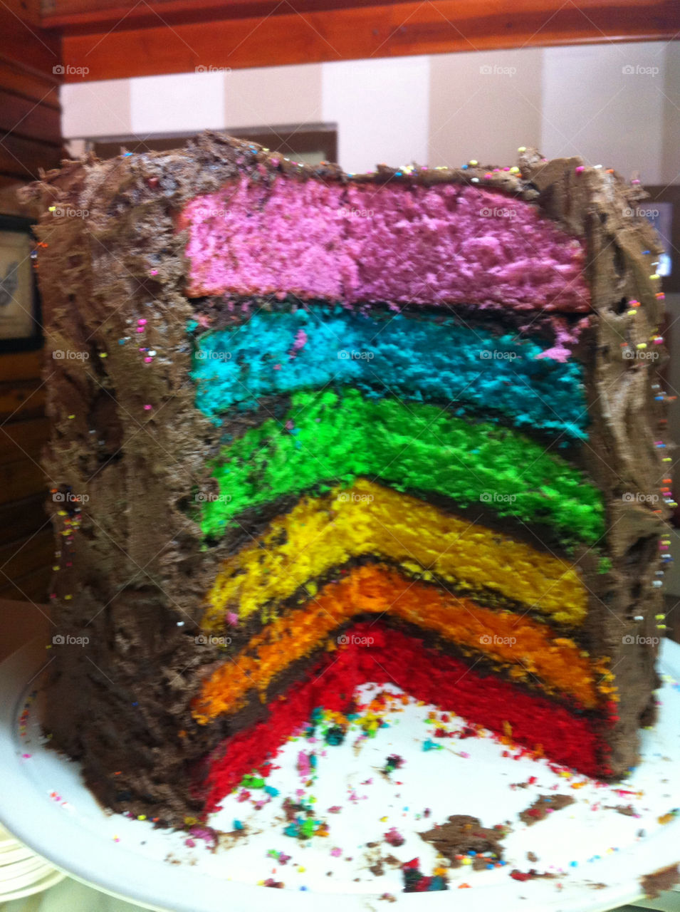 cake sweet rainbow chocolate by mr_millian