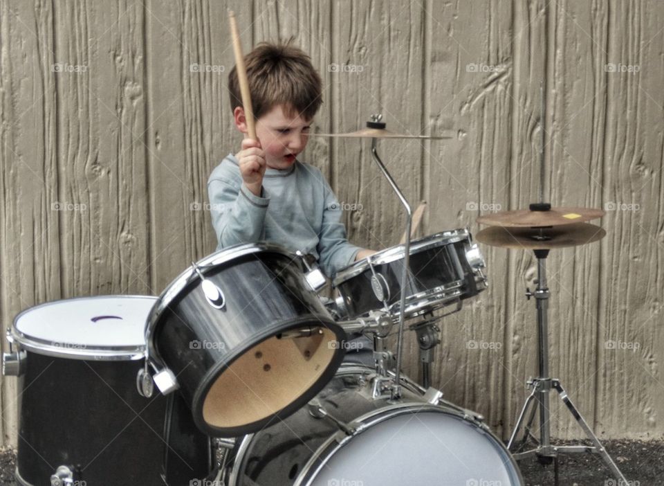 Young Drummer