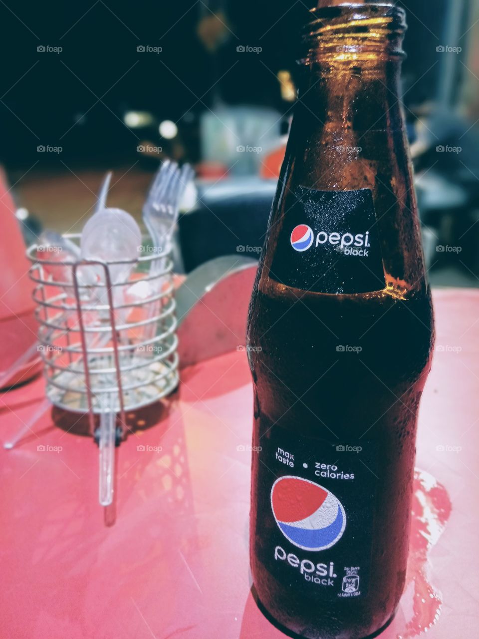 pepsi black zero calories