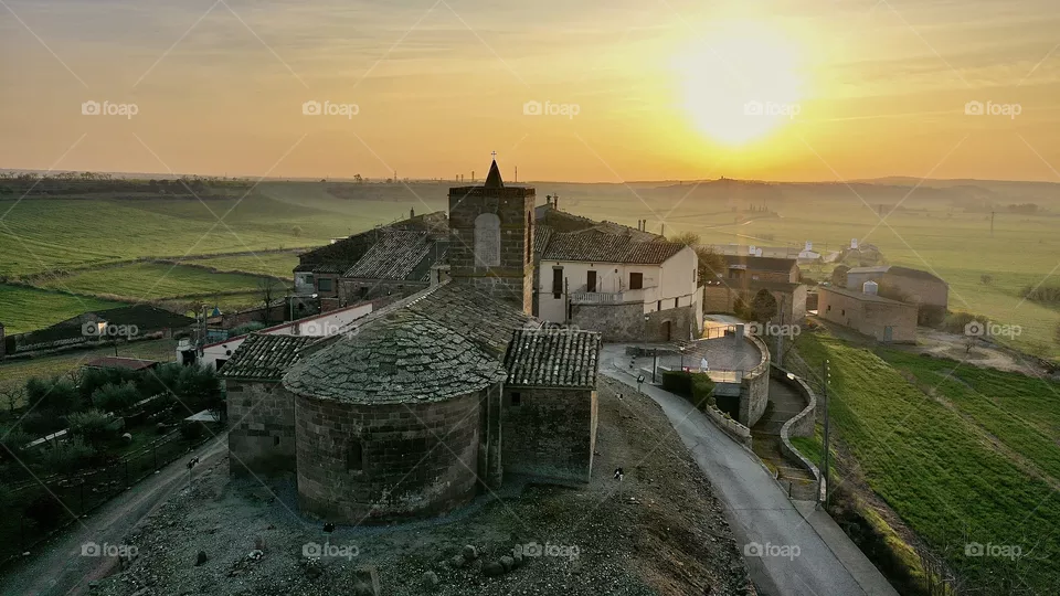 Puesta de sol en Pelagalls “La Segarra”