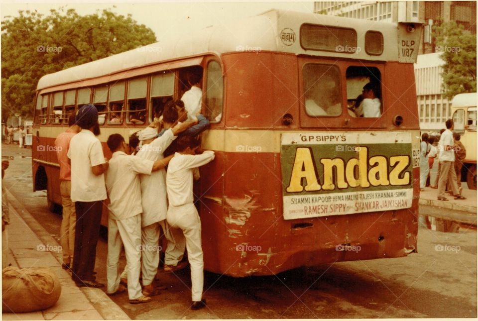 India Bus Trip 1972